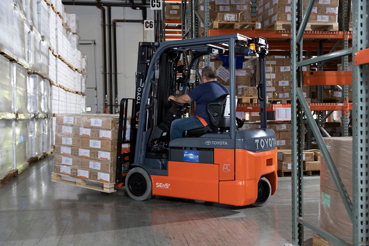 Toyota Electric Forklifts Assembled in the U.S.A. Toyota Forklifts